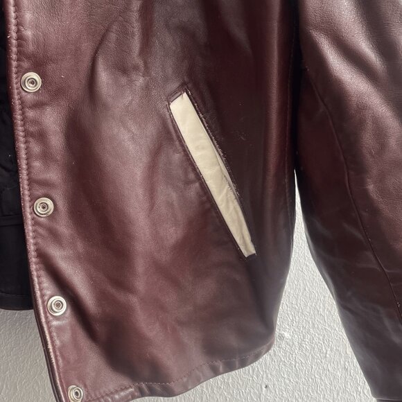 Vintage  Leather Jacket - Picture 3 of 6